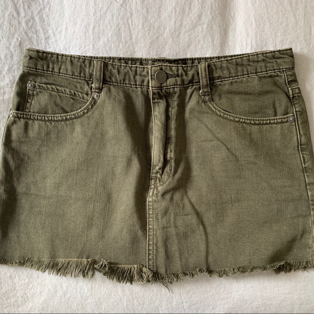 Free People Denim Skirt
